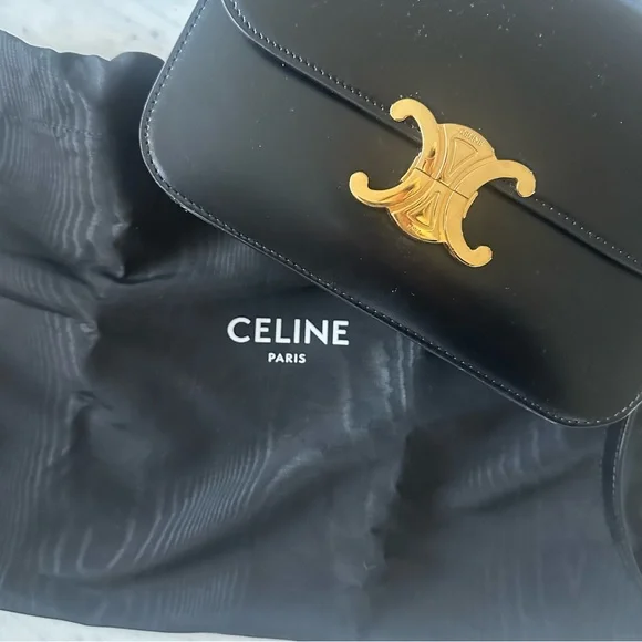 Celine triomphe shoulder bag classique - Picture 7 of 9